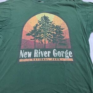League Green New River Gorge Tee